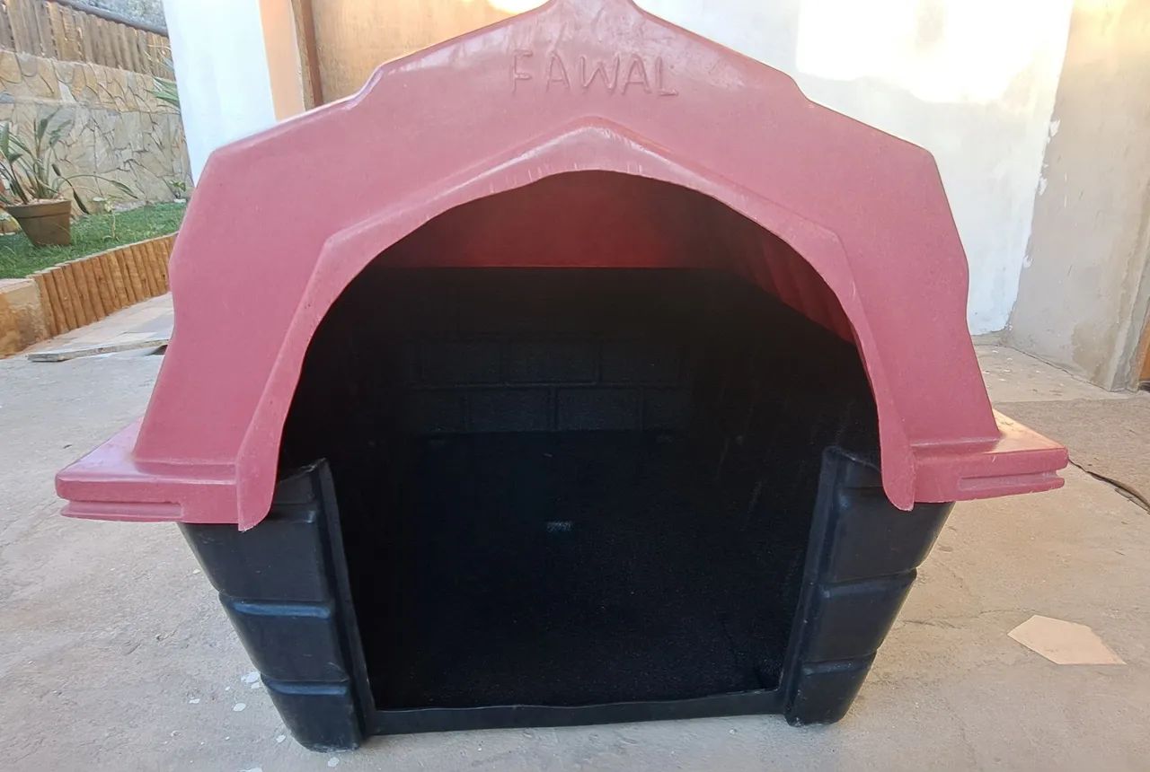 Casinha para Cães  plástico reforçada marca FAWAl tamanho Grande número 8 - Foto 3