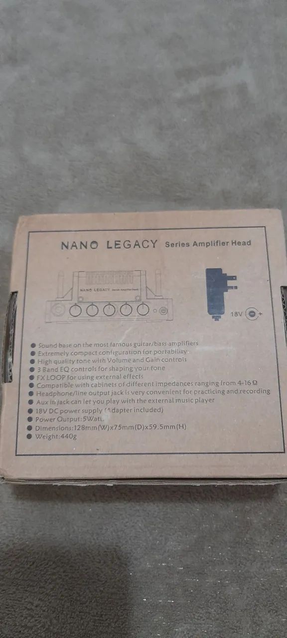 Amplificador de guitarra Hotone Eagle's Heart Nano Legacy - Foto 6
