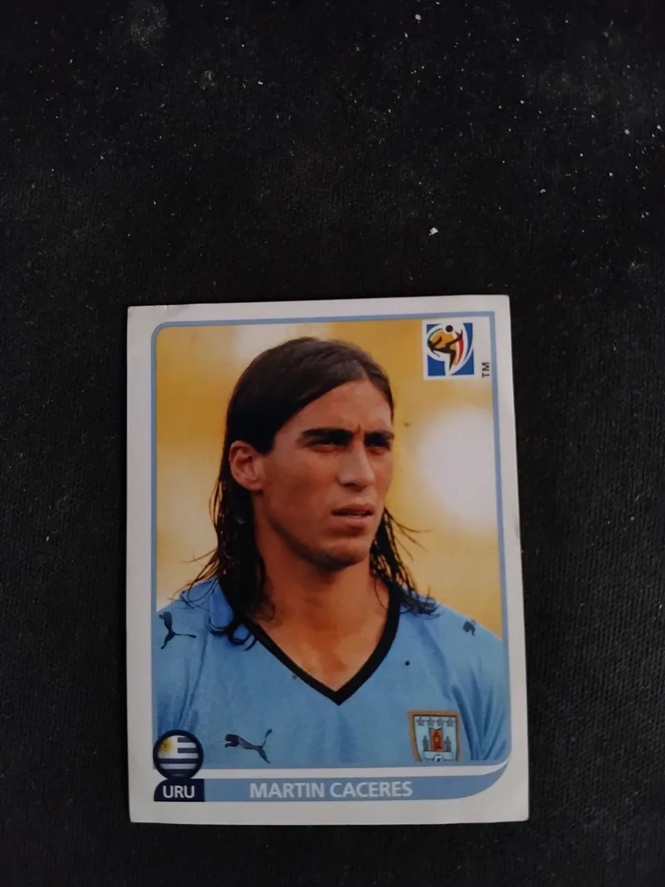 Kit 3 Figurinhas Uruguai Copa 2010 - Lugano #71, Caceres #74 e Godin #72 - Foto 5
