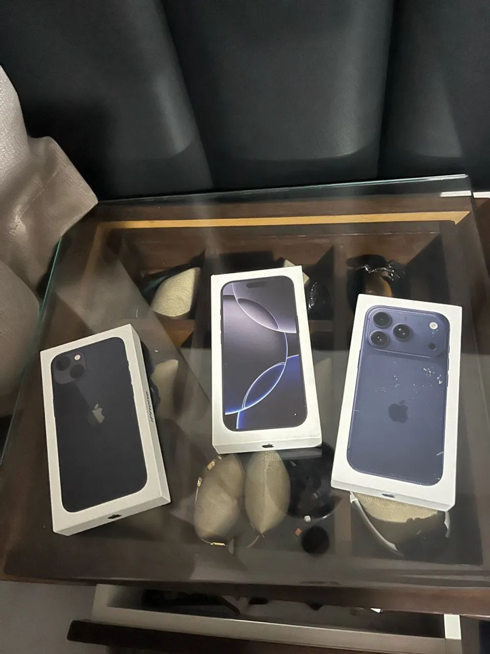 Caixa vazia para celular iPhone