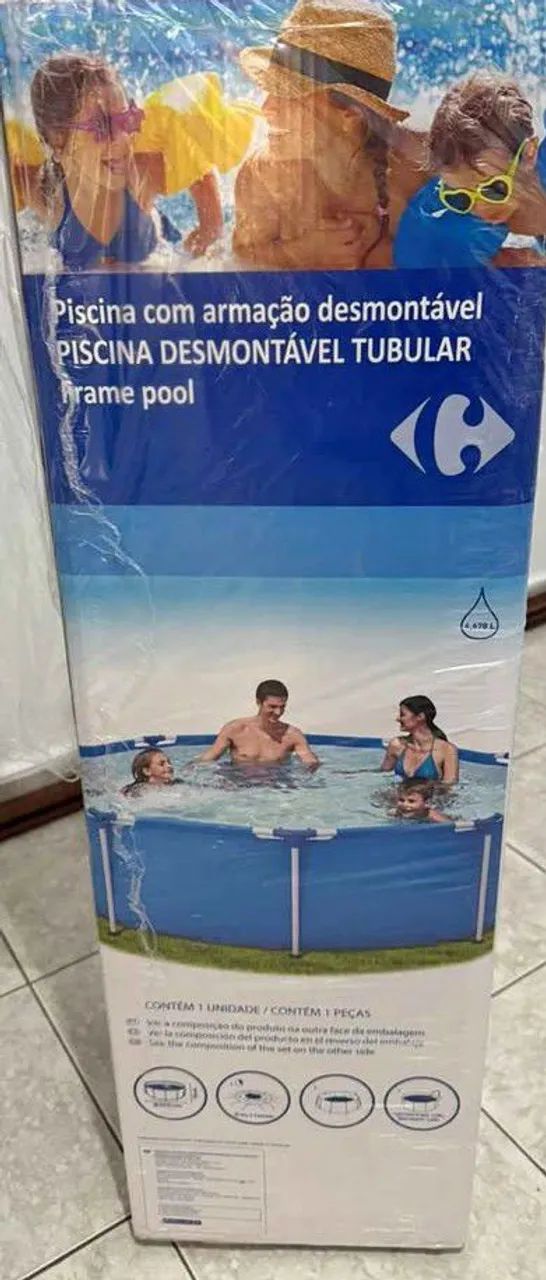 Vende Piscina de 4678 litros NOVA