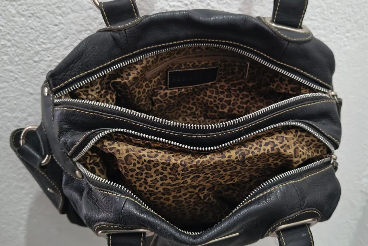 BOLSA DE COURO - REGINA RIOS  - Foto 5