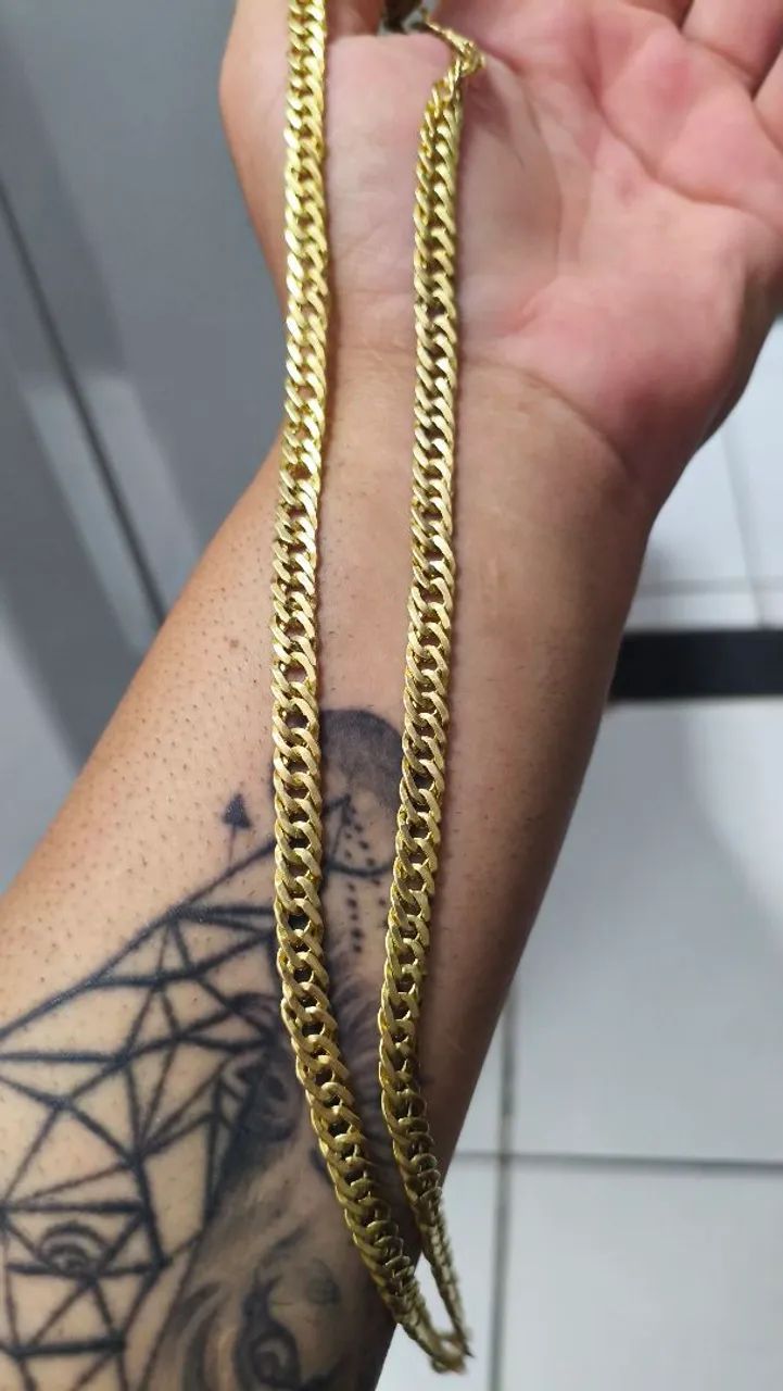Cordão de moeda antiga 