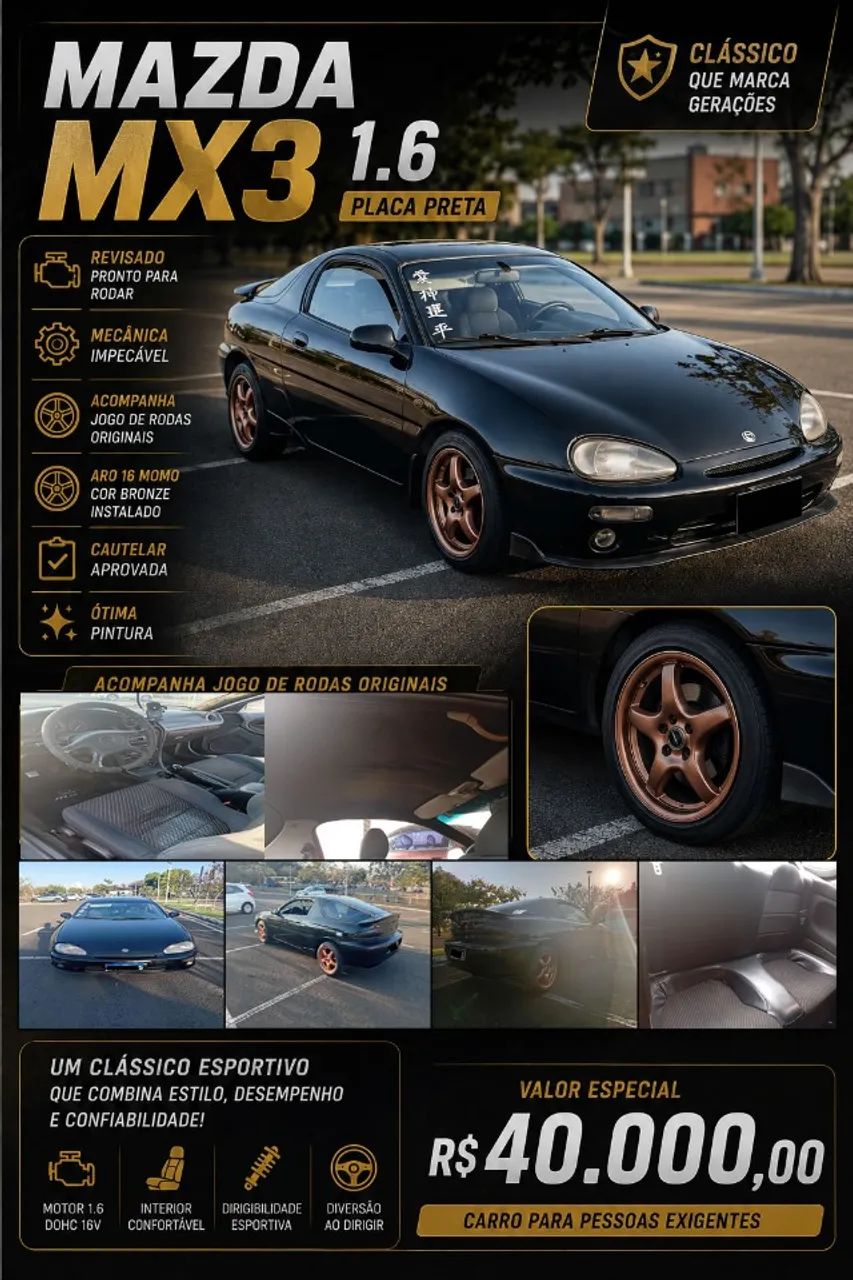 Mazda MX-3 1.6 16V 1995