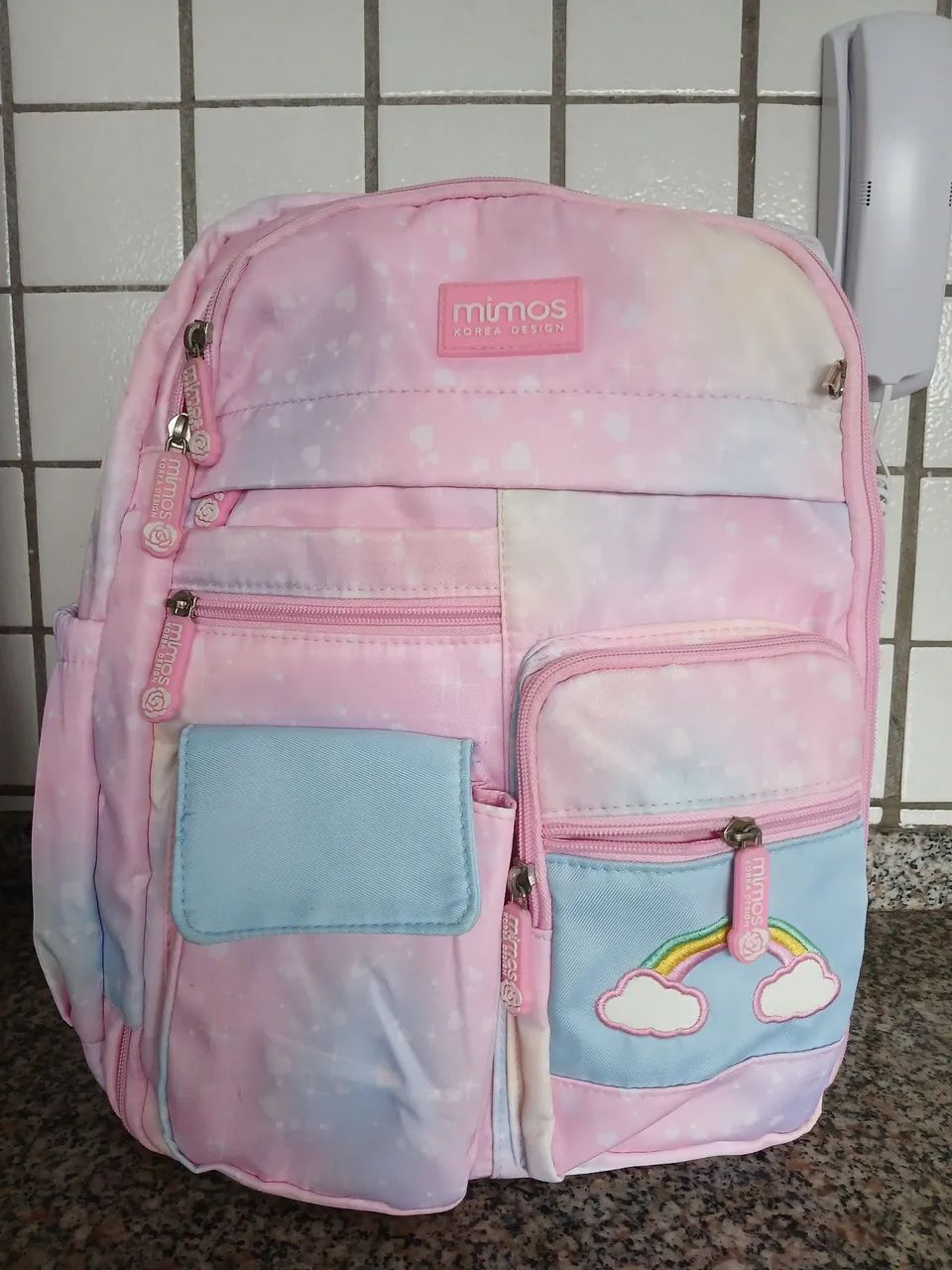 Mochila feminina Mimos Coreia