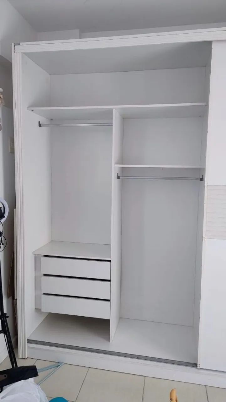 Roupeiro Casal Branco 