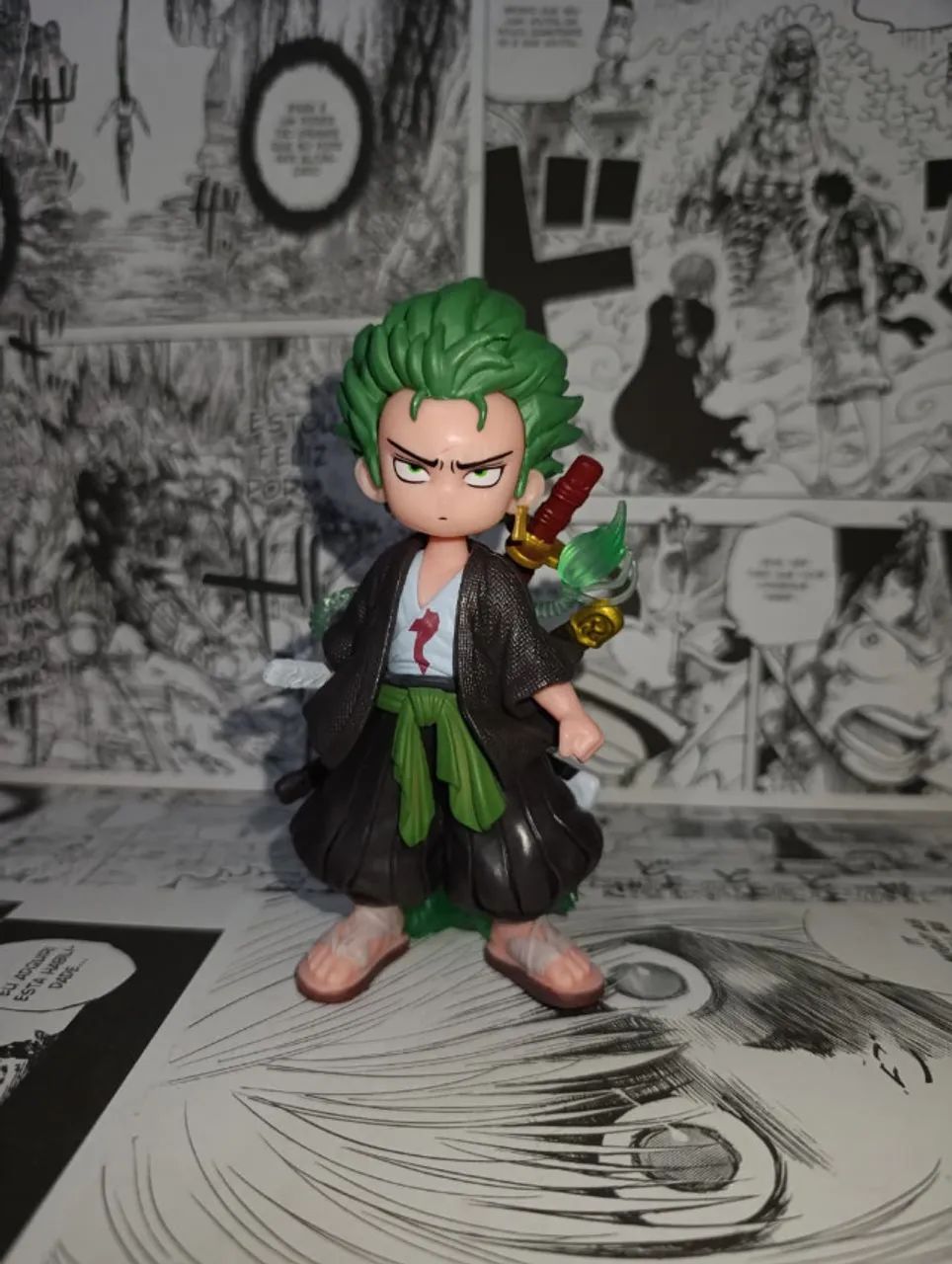 OPORTUNIDADE | Action Figure Roronoa Zoro (Estilo Chibi) - Foto 3