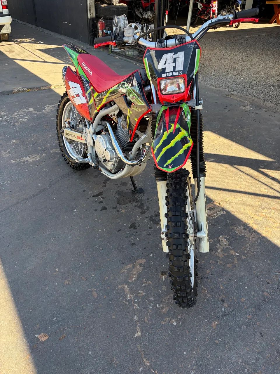Crf 250 ano 2021 troco por moto de maior valor  - Foto 2