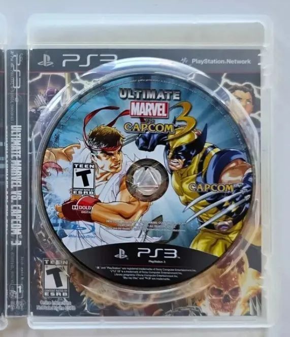 Jogo ps3 marvel vs capcom 3 ps3 midia física - Foto 2