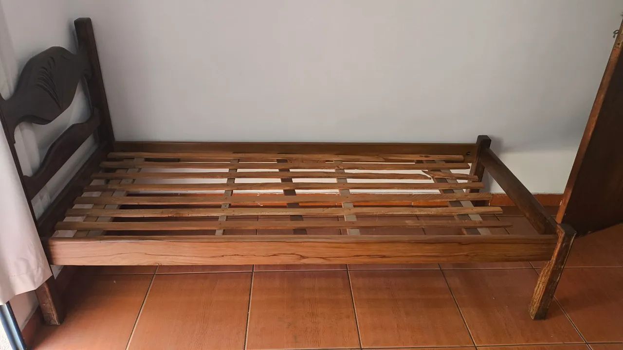 Cama sucupira solteiro - Foto 2