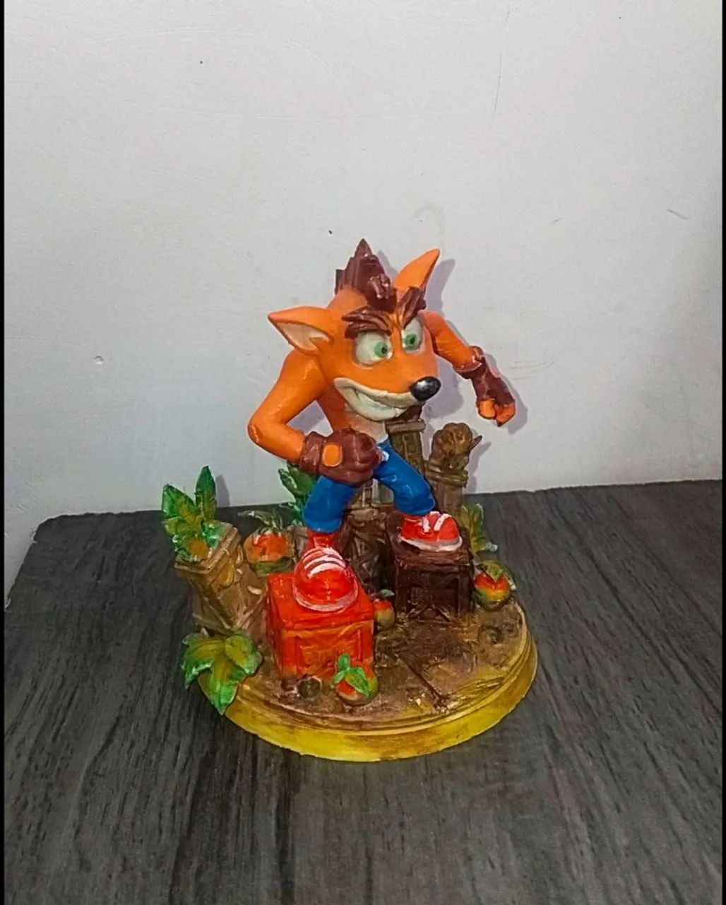 Action figure de crash bandicoot 