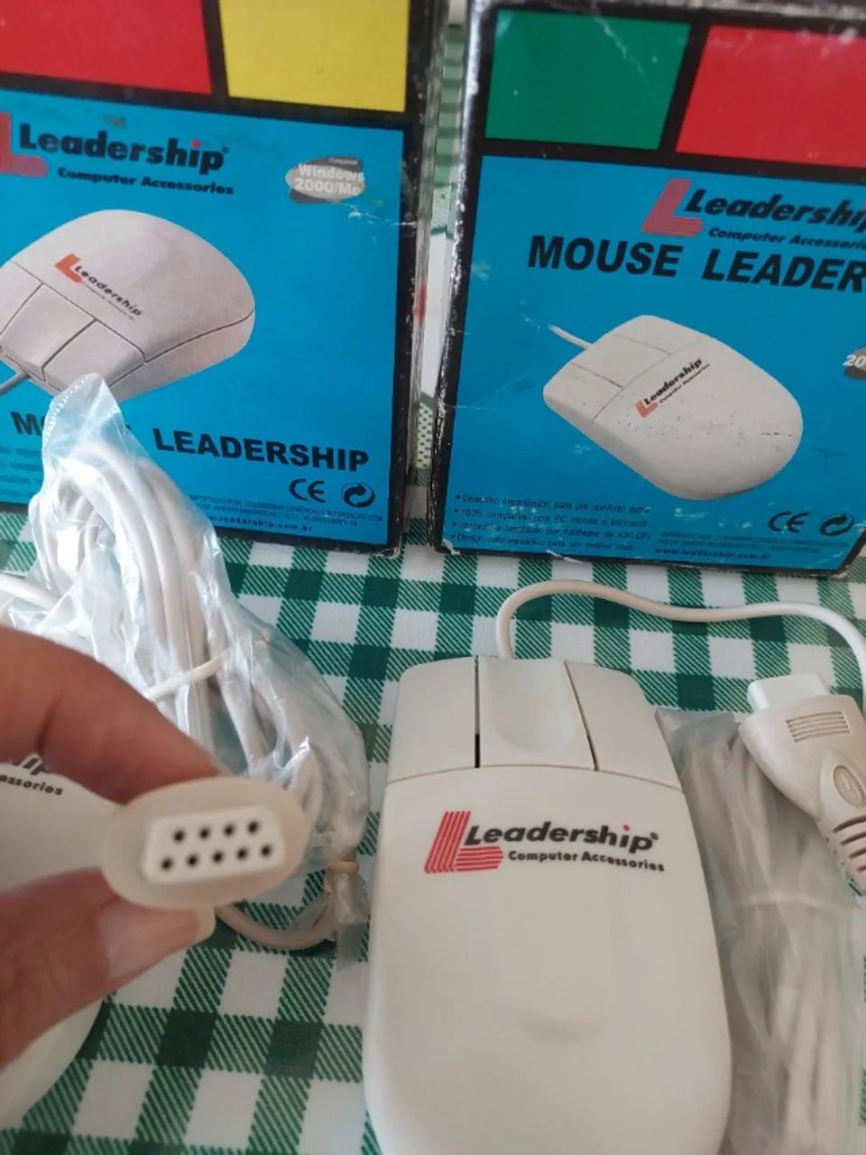 Mouses Antigos com Blug DB9 (NOVOS) - Foto 2
