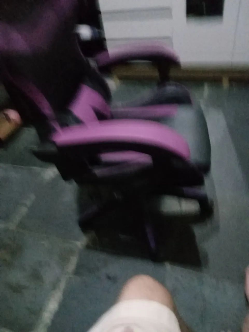 Cadeira Gamer Roxa - Foto 3