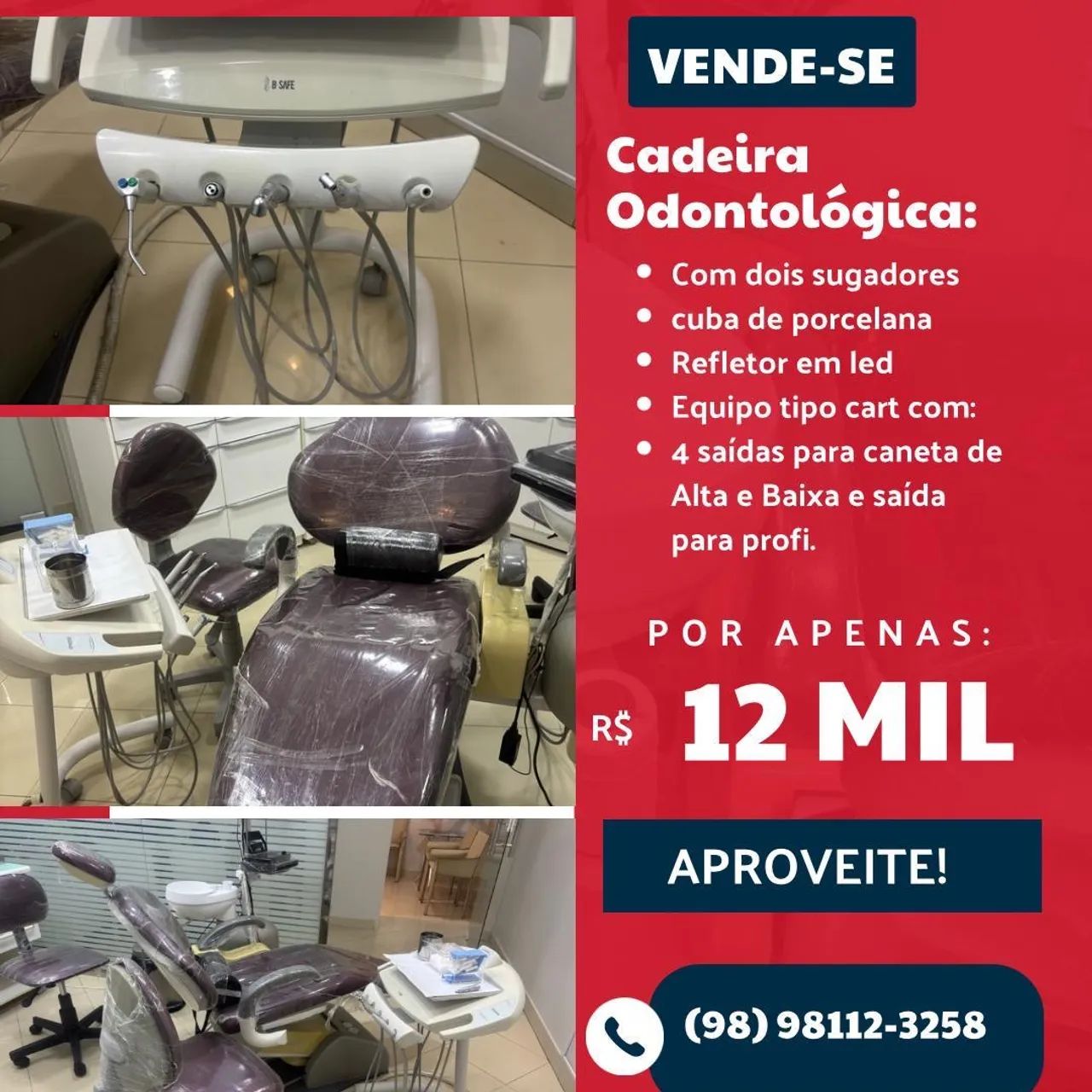 Cadeira odontológica  - Foto 2