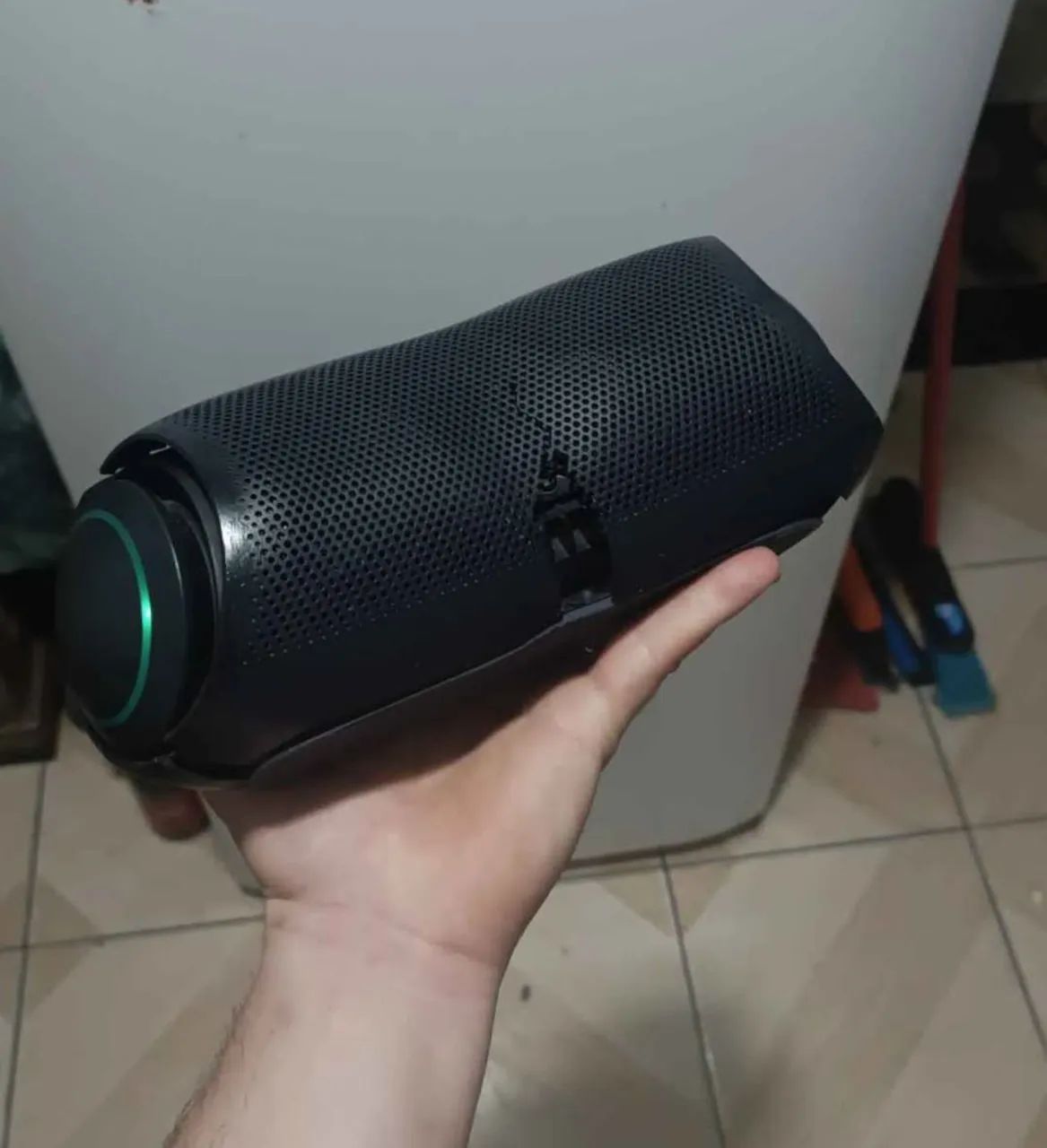 Caixa LG com defeito 