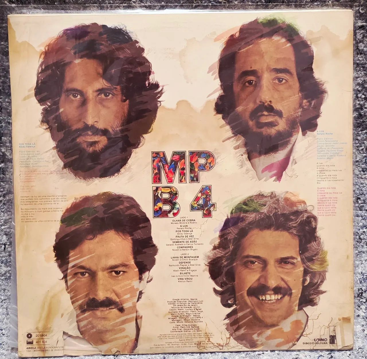 Disco de vinil  (LP) MPB4 - Vira Virou - Foto 3