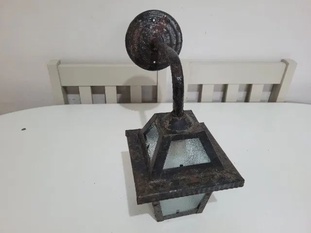 Antigo Lustre Arandela de Parede dos Anos 90