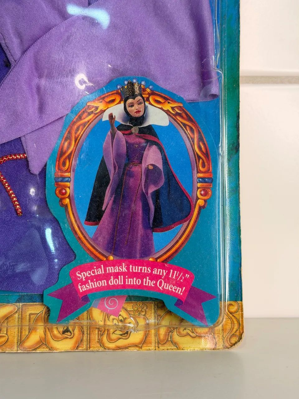 Máscara e fantasia - playset branca de neve (rainha má) - Foto 3