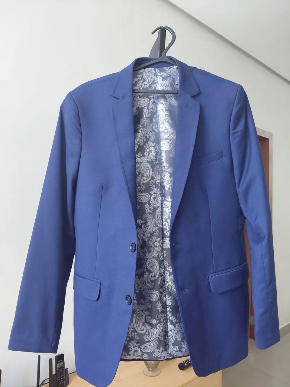 Blaser Masculino Rnaffer  Marinho Tamanho 50M - Foto 2
