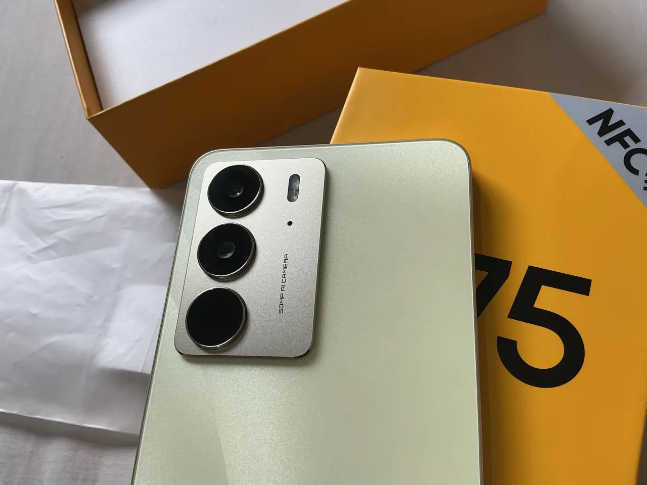 Celular realme 256gb novo ( aceita trocas ) - Foto 5