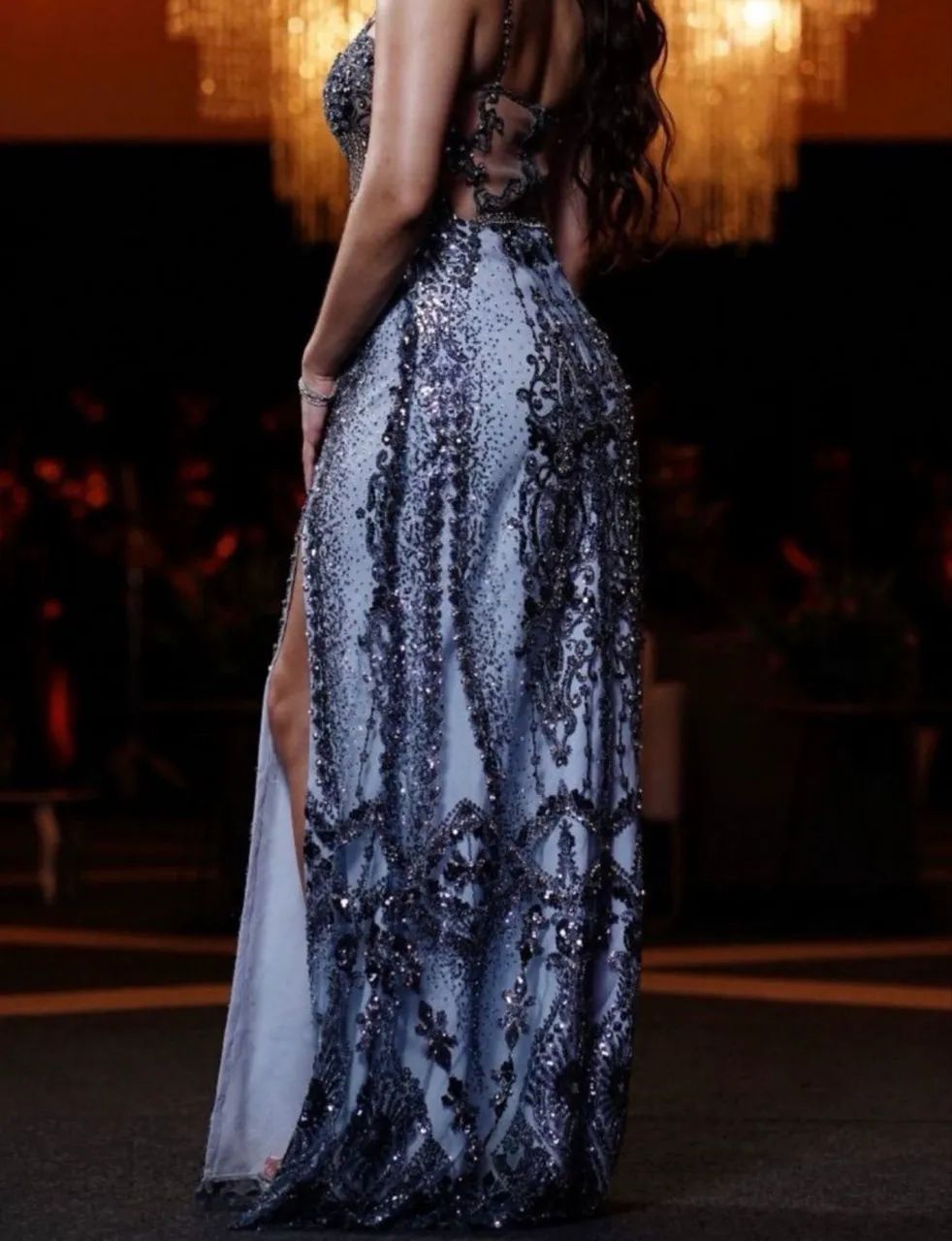 Vestido de formatura bordado - Foto 3