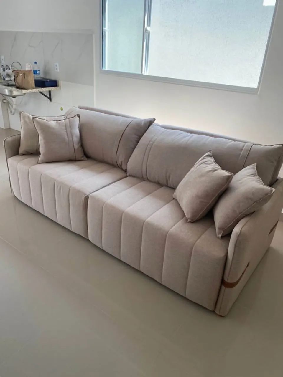 Sofá Cama Life Retrátil 2,40m (NOVO) Entrega Grátis! 