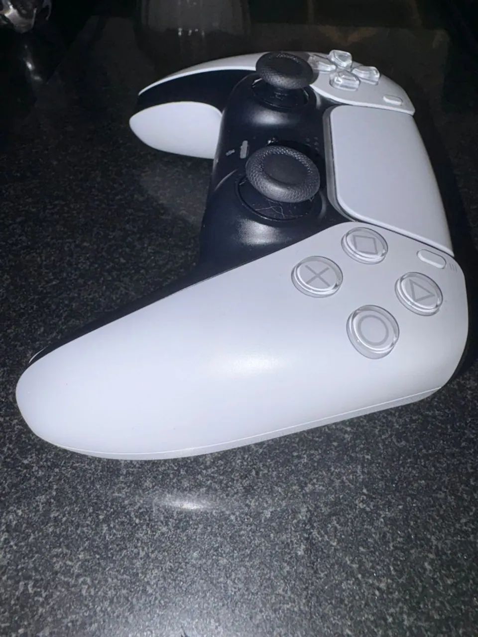 Controle Branco para PlayStation 5 + Capinha - Foto 2