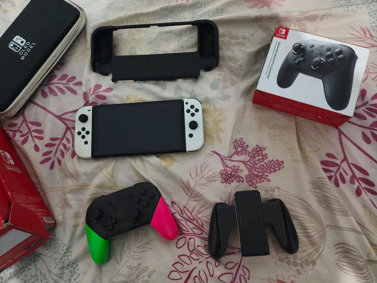 Nitendo OLED com vários jogos - Foto 2