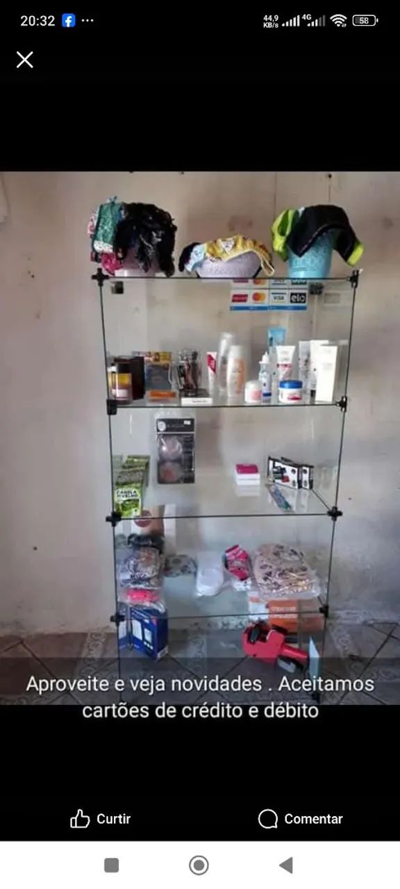 Balcão de vidro  - Foto 2