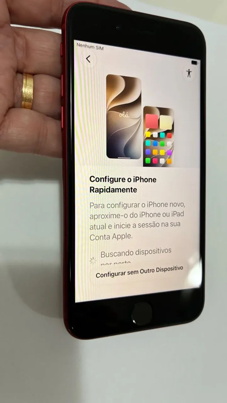 iPhone SE 3ª Geração 64GB Vermelho - Foto 4
