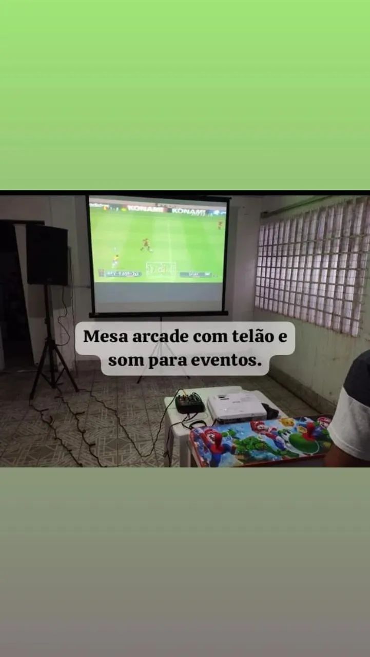 Playstation com telão, projeção e som para eventos (Locação) - Foto 2
