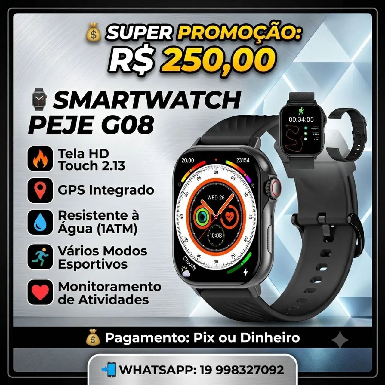 Smartwatch paje - Foto 2