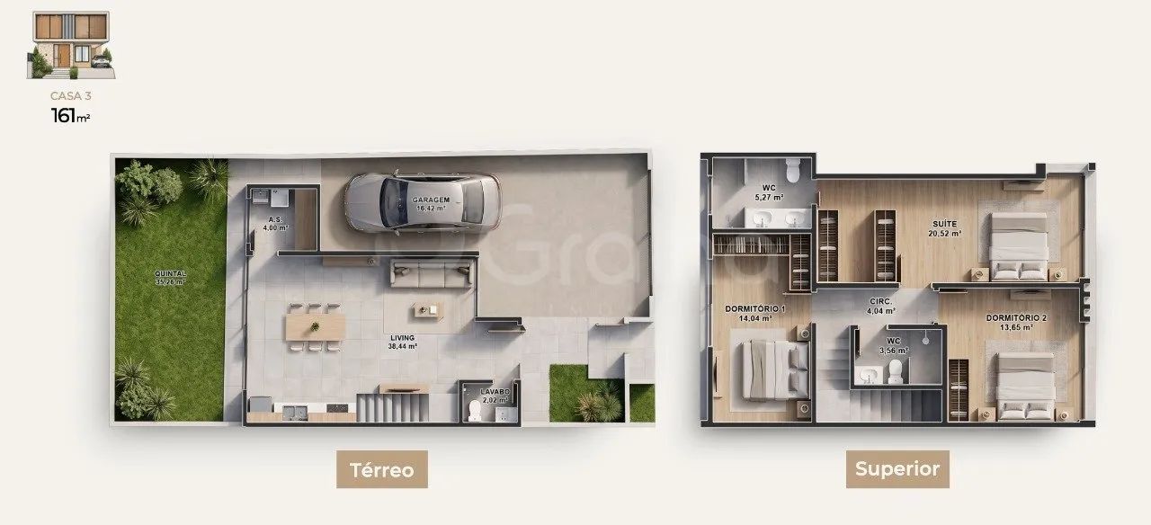 Casa de 153m² com 3 quartos no Bairro Itaguaçu - Foto 2