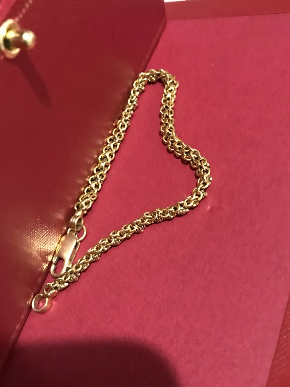 PULSEIRA DE PRATA BANHADO OURO 18k - Foto 2