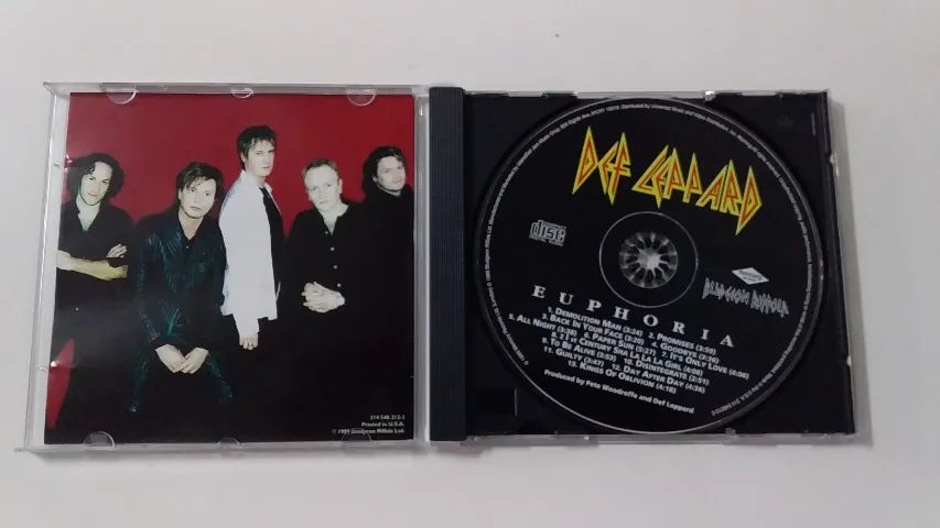 Cd Def Leppard - Euphoria USADO - Foto 3
