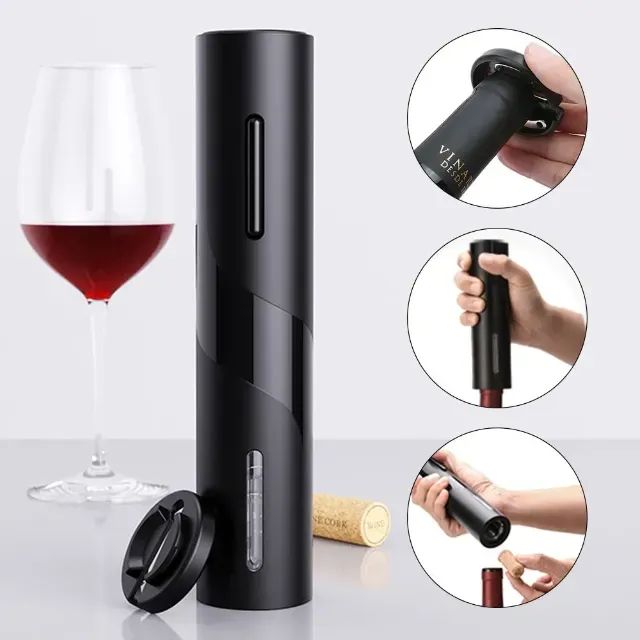 Abridor de Vinhos Saca Rolhas Elétrico Automático - Foto 2