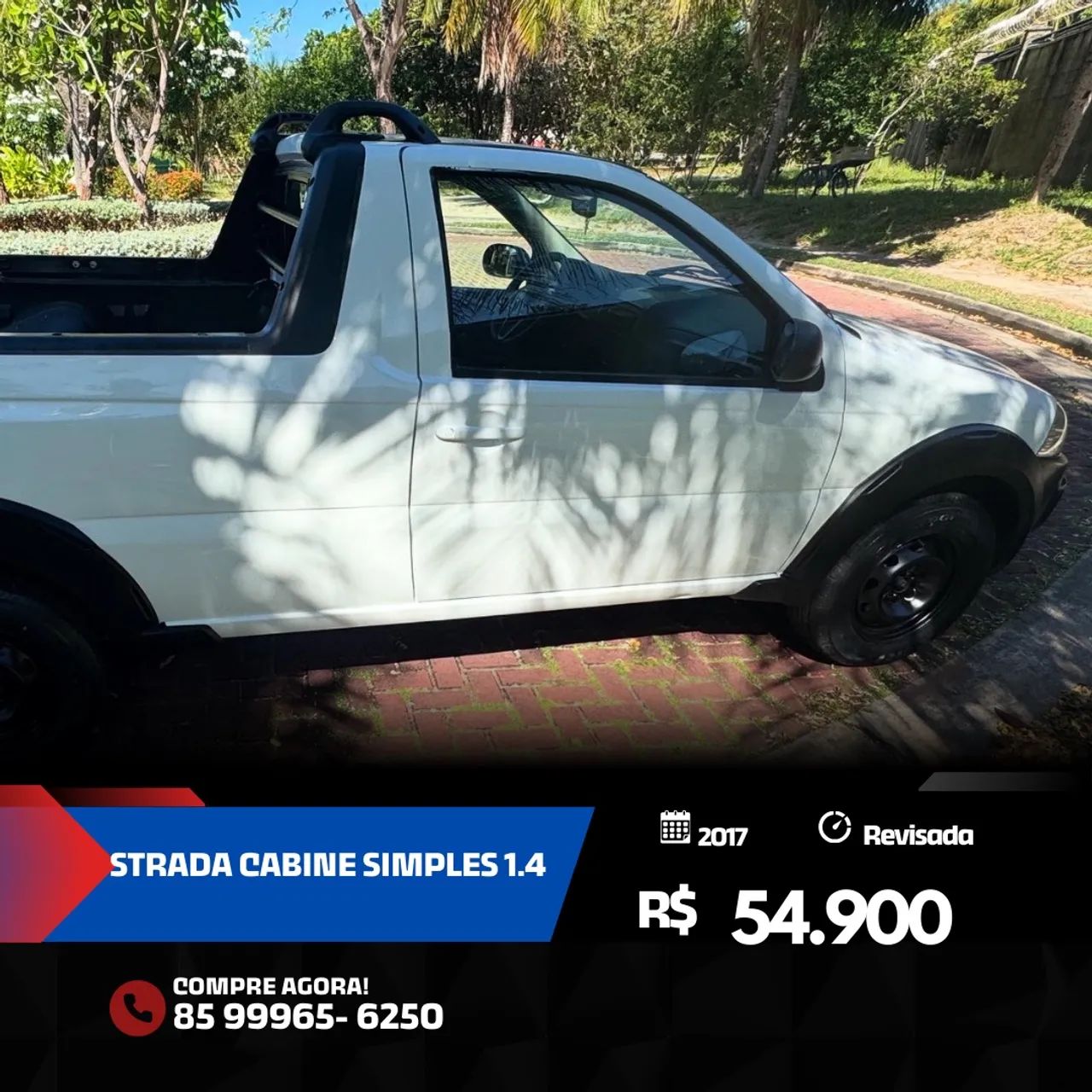 Fiat Strada Working Hard 1.4 Fire Flex 8V CS 2017 - Foto 5