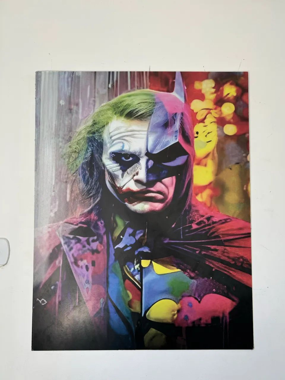 Quadro decorativo Batman/coringa  - Foto 5
