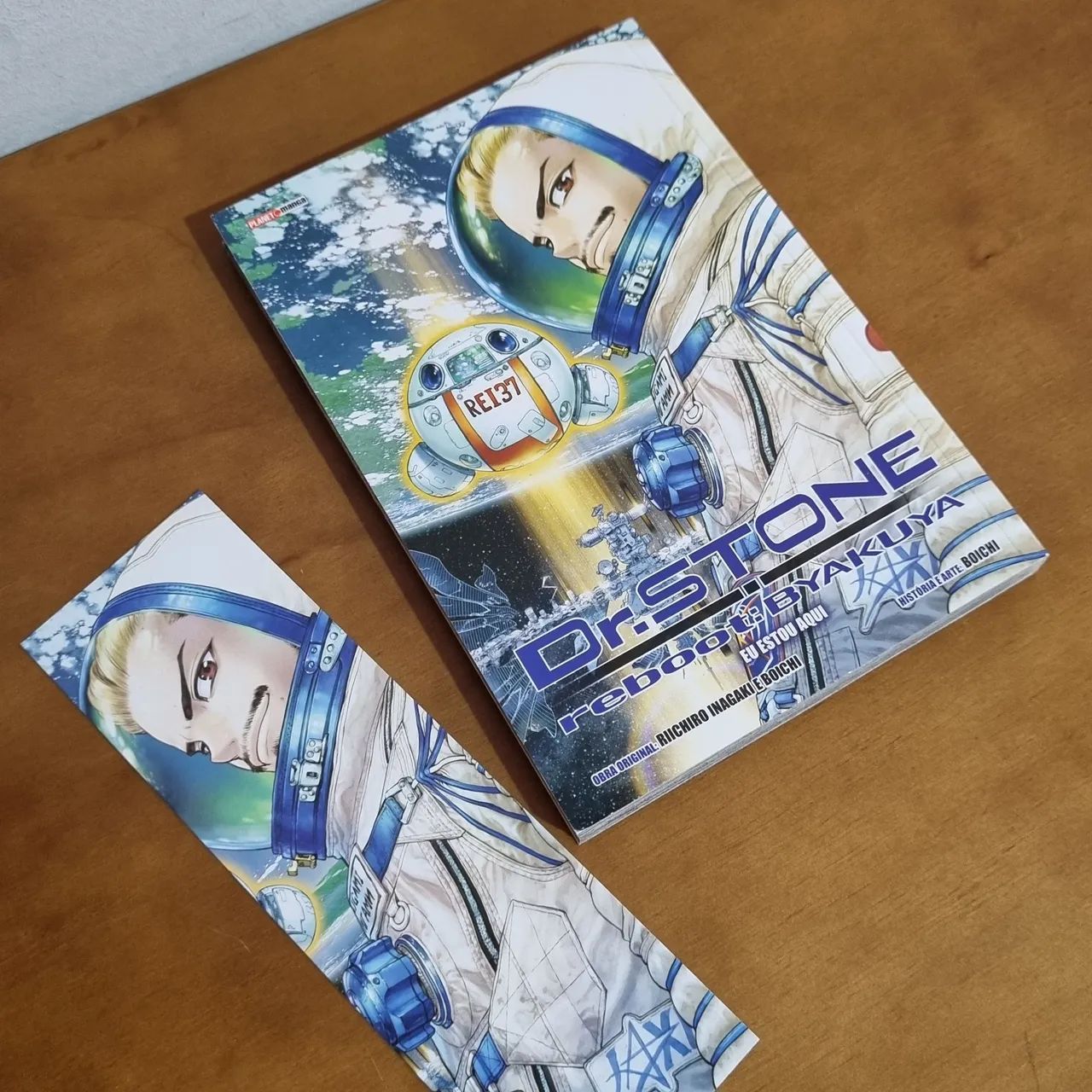 Dr. Stone volume 24 e Reboot: Byakuya (Novos em perfeito estado