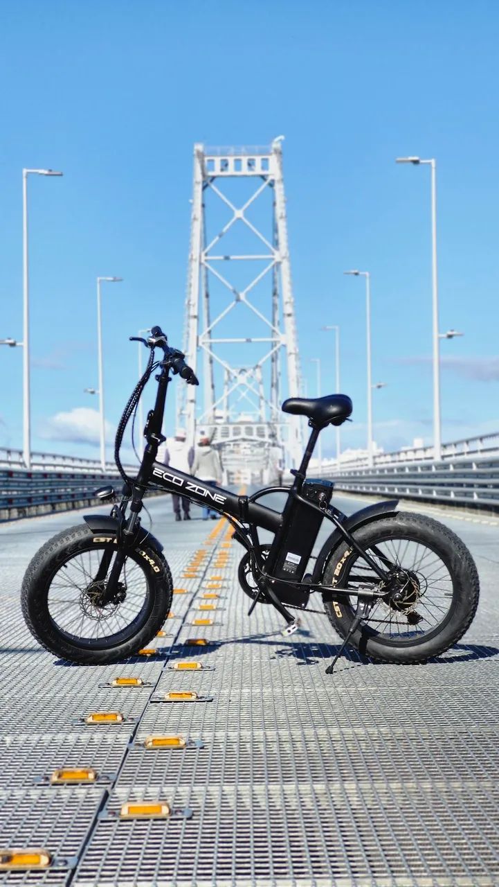 Bicicleta Elétrica Eco Zone - Bateria NOVA | Até 55km | 350w| Excelente Estado