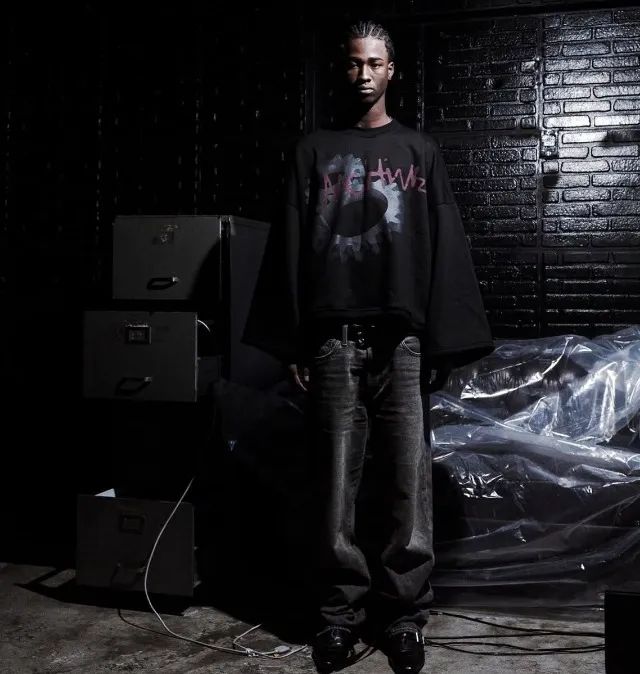 moletom perschange the machine crewneck - Foto 3