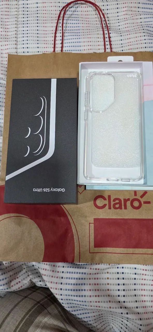 Samsung S26 ultra 256 lacrado mais capa clear 1 ano garantia 
