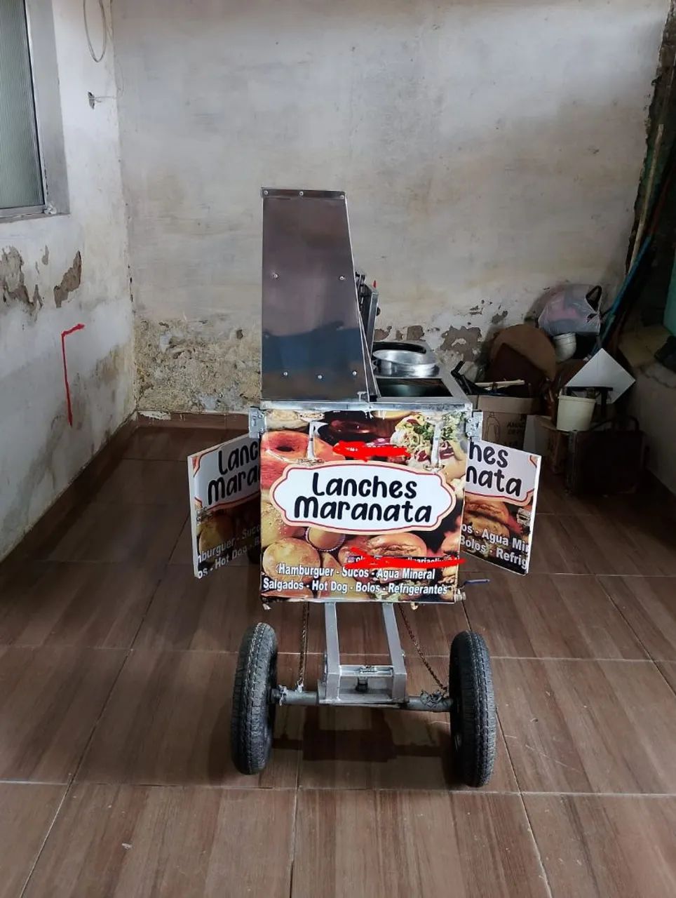 Carrinho de lanches e acarajé  - Foto 2