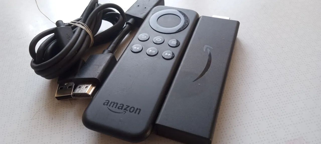 Amazon fire tv Stick  4k original controle cabo  - Foto 2