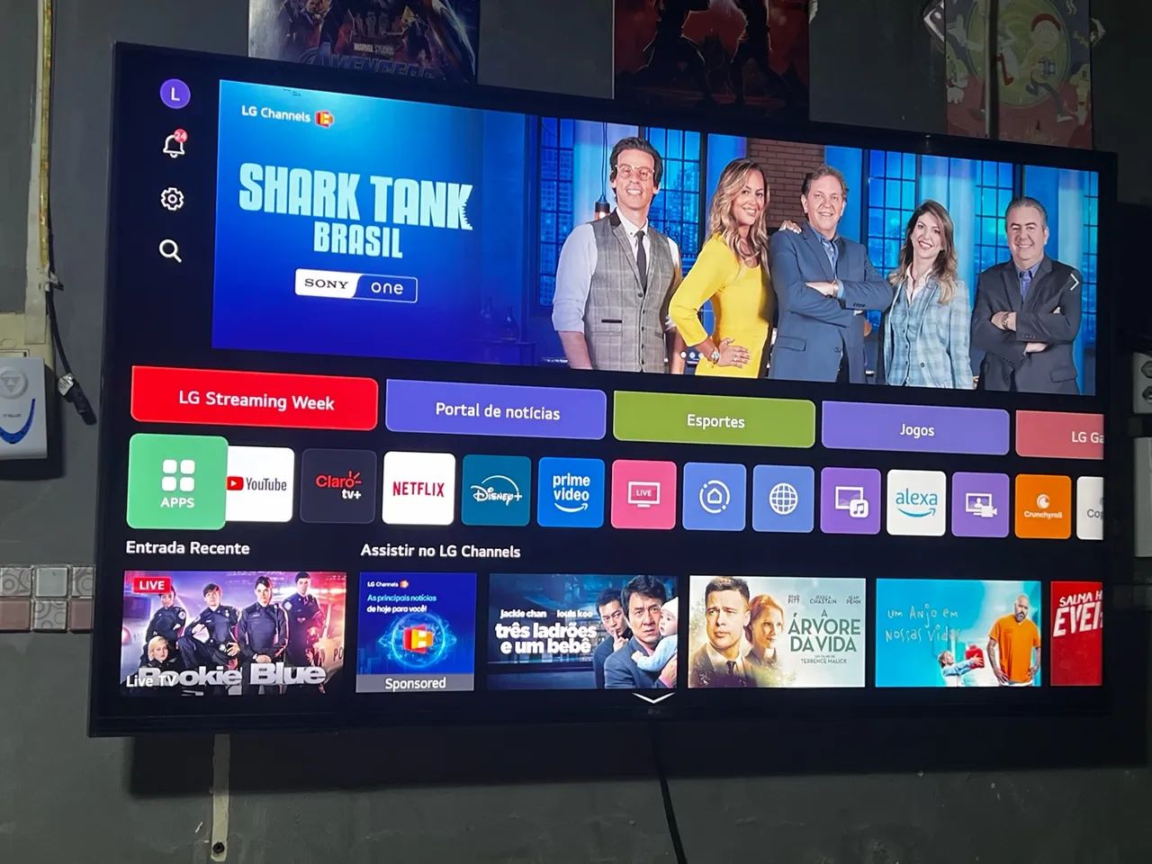TV LG webOS 50 polegadas