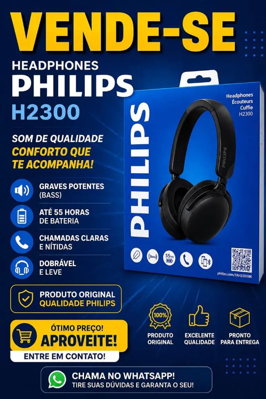 Fone de ouvido bluetooth