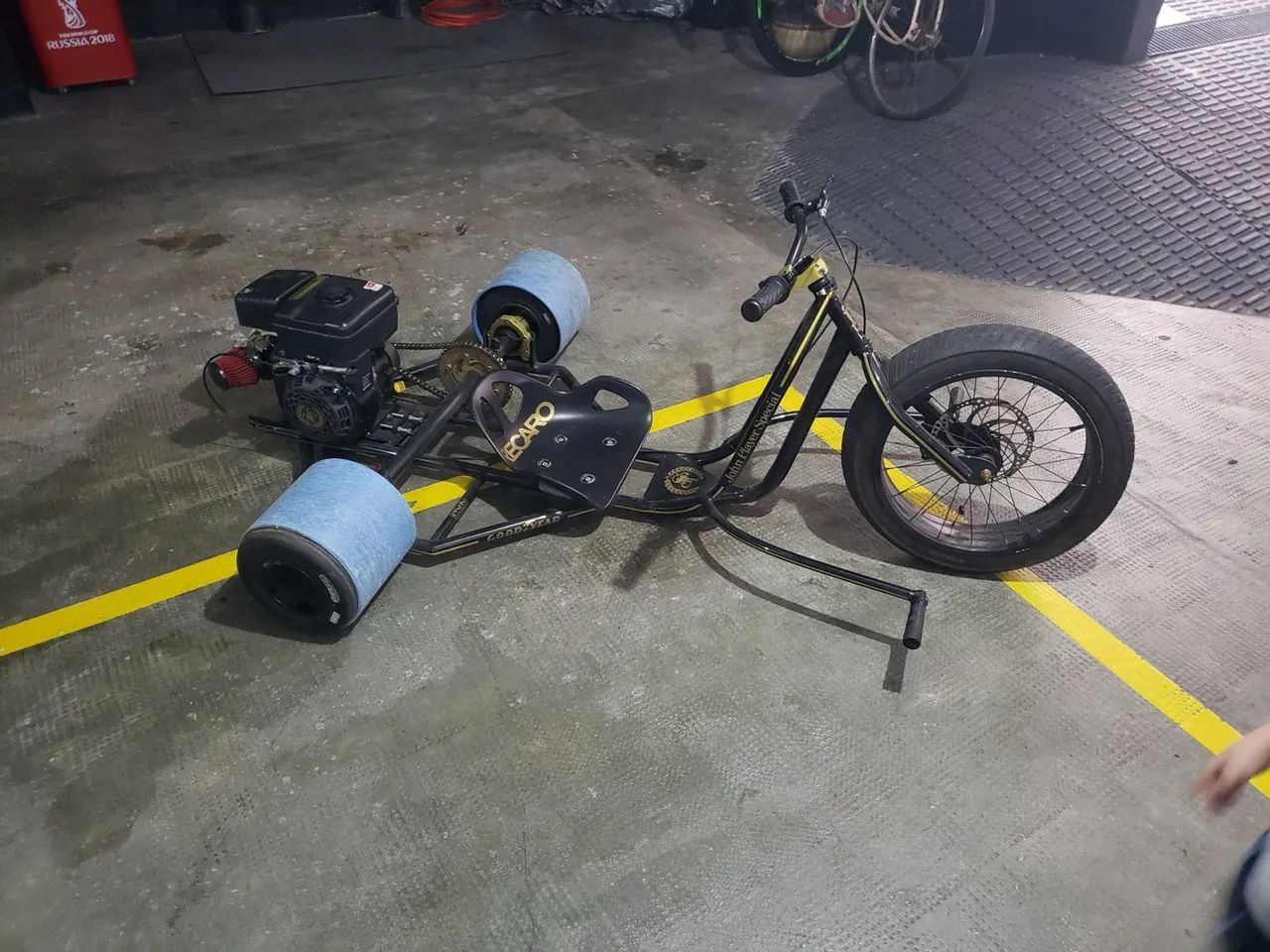 Trike Drift motorizado 6hp - Foto 2