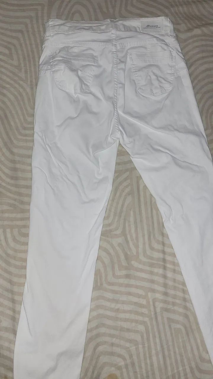 CALÇA BRANCA SAWARY STRETCH(ESTICA)