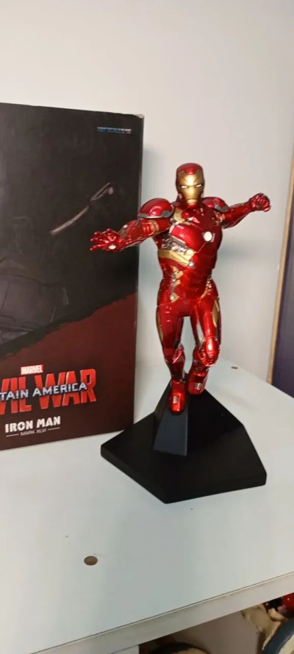 Iron Man Iron Studios guerra civil