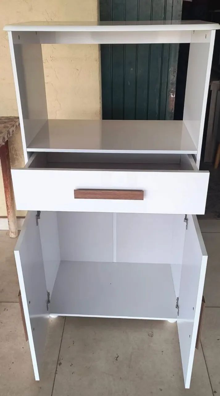 Armário para Forno e Microondas, multiuso (cores disponíveis nas imagens) novos. - Foto 5